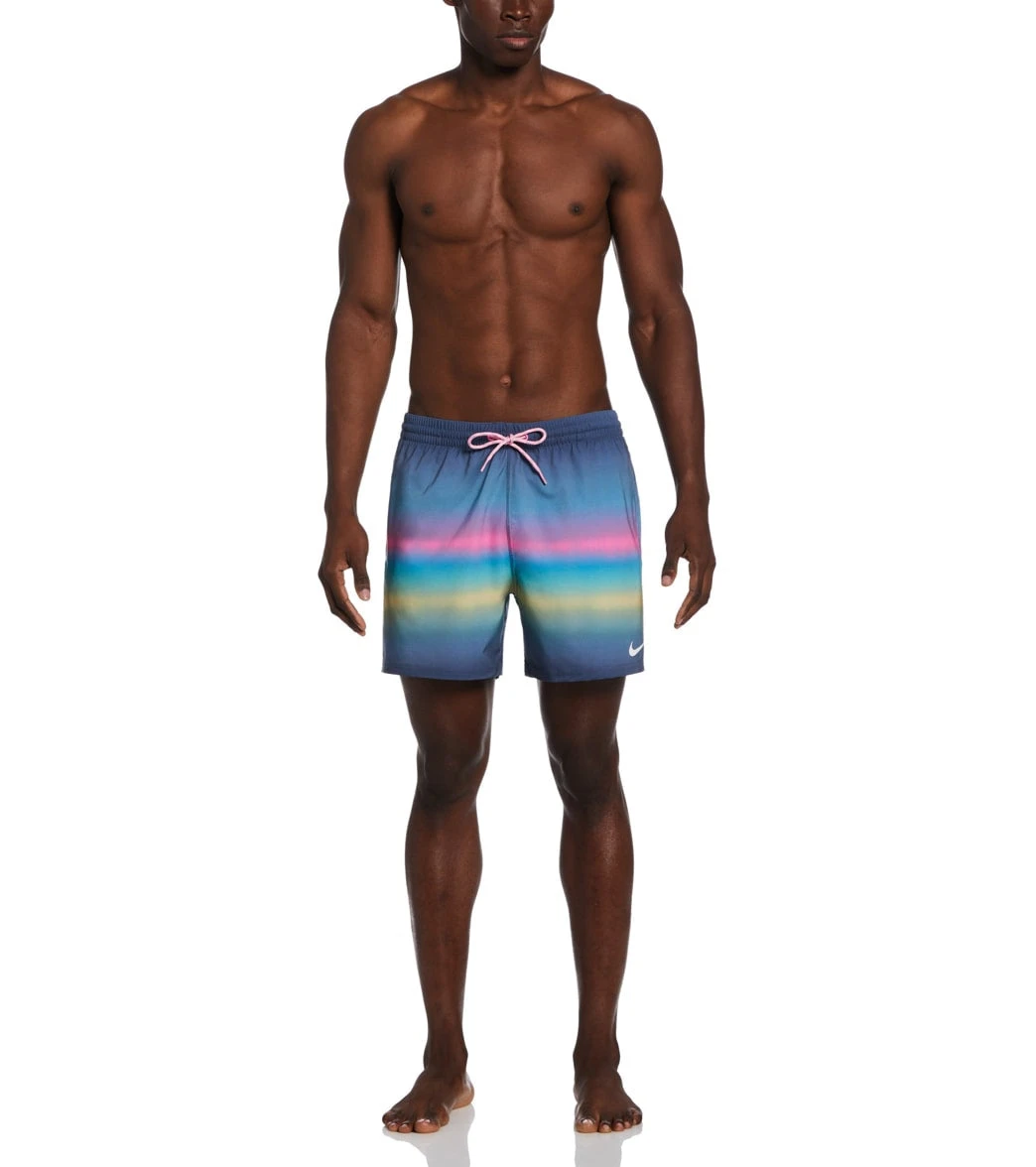 Nike Men's Horizon Stripe Swim Trunks - Image 4