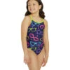 Gotta Wear Shades Thin Strap One Piece Swimsuit Youth (22-28)
