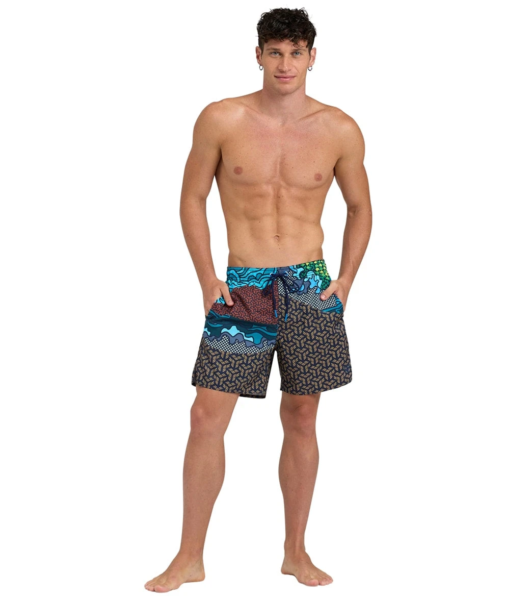 Arena Men's 16" Placed Beach Boxer Swim Trunks - Image 3